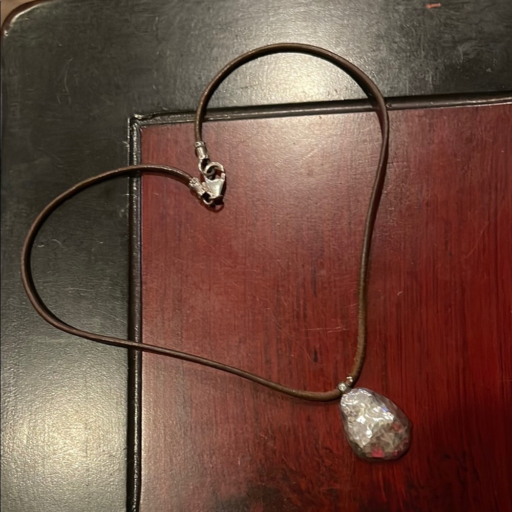 Silpada sterling silver nugget Pendant Necklace